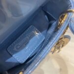 Dior Bag Lady Dr 17*15*7cm Blue