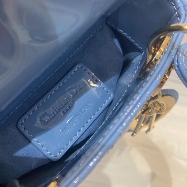 Dior Bag Lady Dr 17*15*7cm Blue
