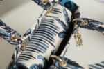 Dior Bobby Lady D-Lite Blue Coconut Tree