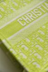 Dior Book Tote Oblique Fluorescent Green