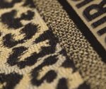 DIOR Book Tote Leopard Print Shopping Bag DR-58