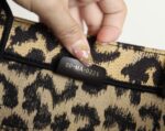 DIOR Book Tote Leopard Print Shopping Bag DR-58