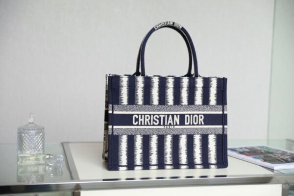 Dior Bag  Book Tote DR-08 Black and White