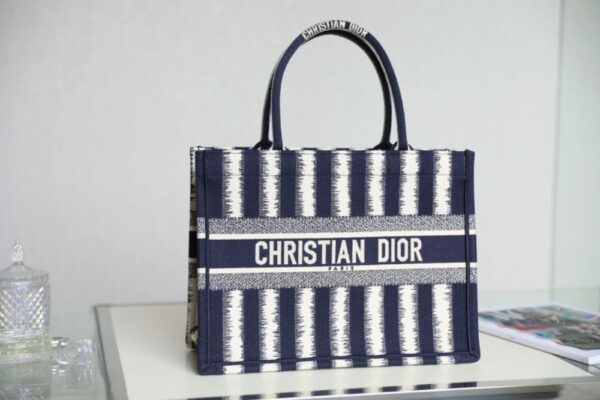 Dior Bag  Book Tote DR-08 Black and White