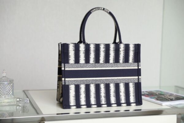Dior Bag  Book Tote DR-08 Black and White