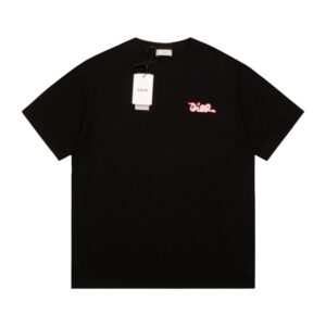 Dior Apple snake embroidered short-sleeved T-shirt