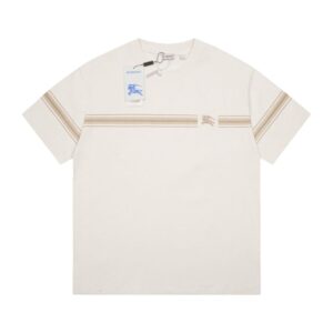 Burberry New Striped Warhorse Short Sleeve T-Shirt