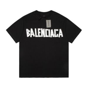Balenciaga  letter short-sleeved T-shirt